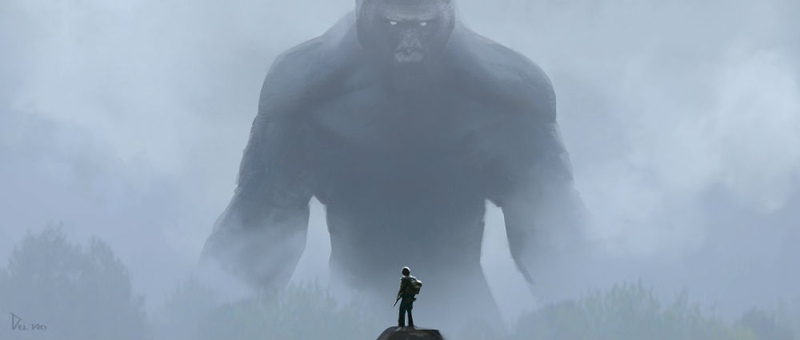 Illustration for article titled This Gorgeous Kong: Skull Island Concept Art Is Fit for a King